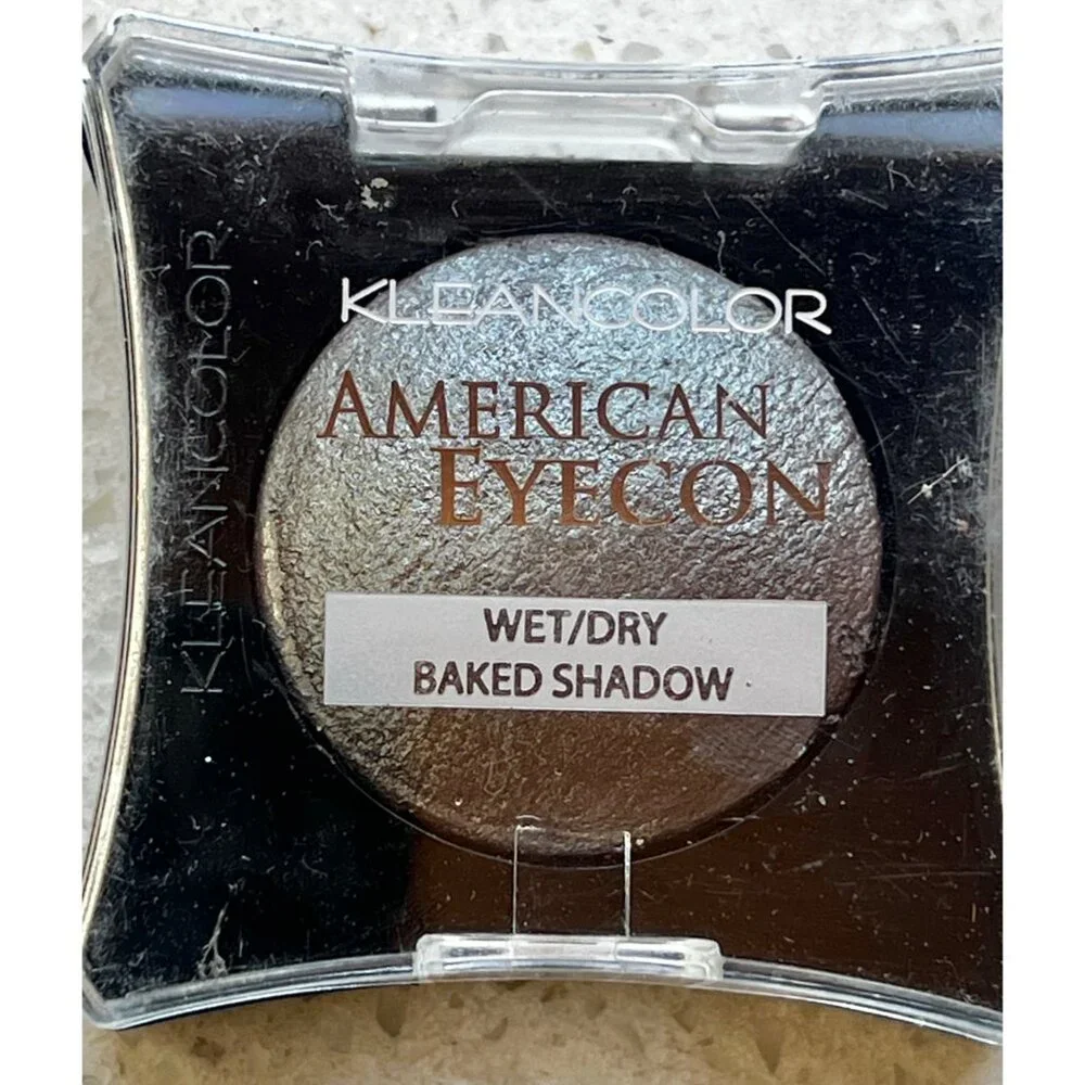 Kleancolor American Eyecon Wet/Dry Baked Shadow Set Of 2 Matte Maple & Toffee Hi